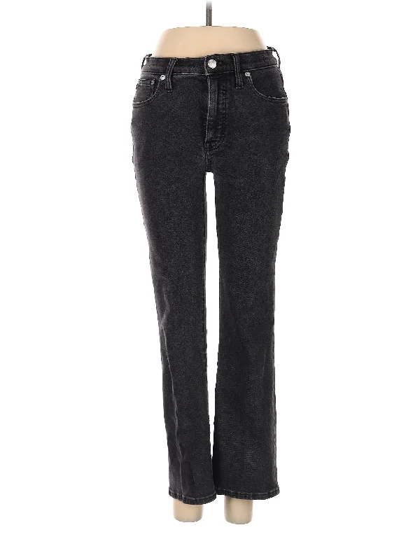 Low-Rise Bootleg Jeans Confident Women's High - fashion