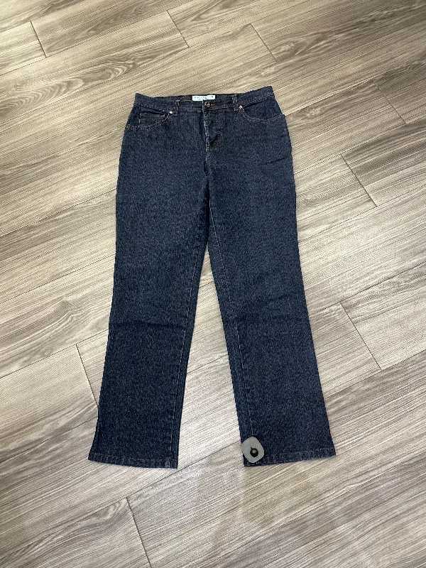 Jeans Straight By Charter Club In Blue, Size: 8 Luxurious Women's High -  end