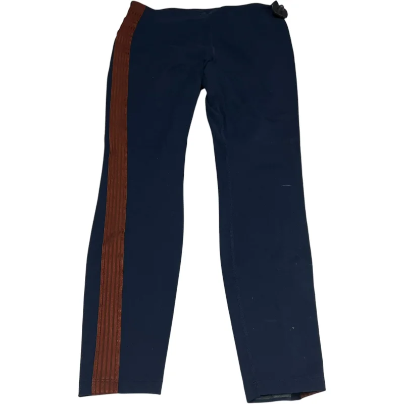 Athletic Leggings By Athleta In Navy, Size: M purpose