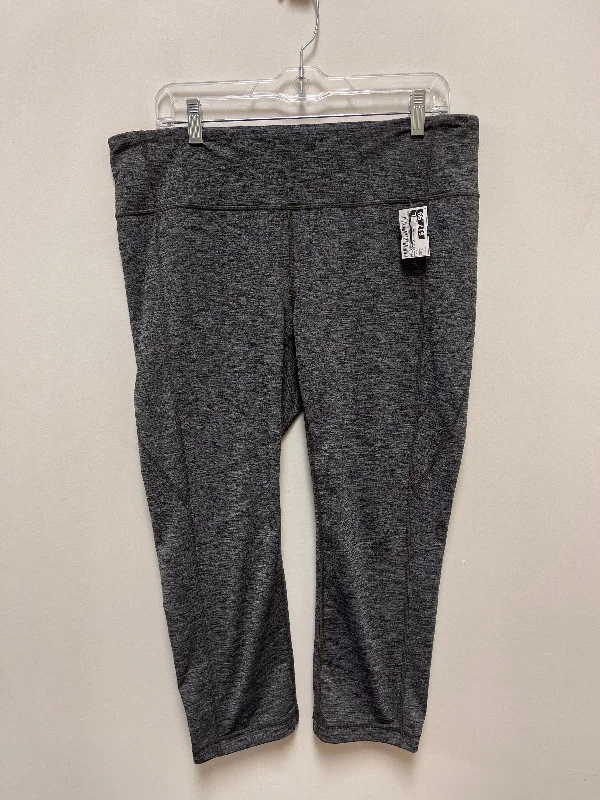 Athletic Leggings By Athleta In Grey, Size: Xl Refined Women's Velvet