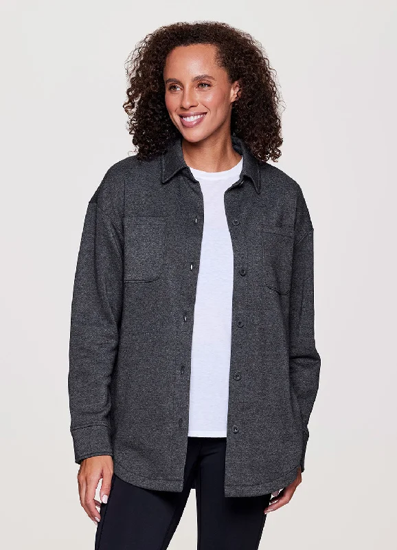 Prime Weekend Shirt Jacket Elegant Women's Formal 
