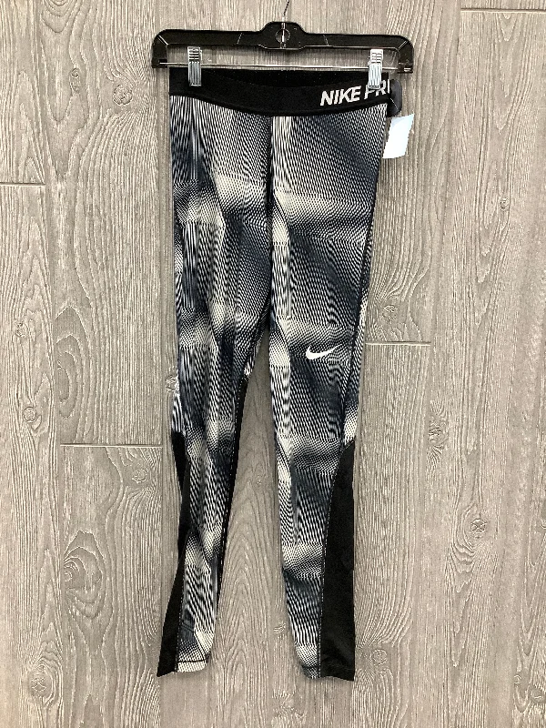 Athletic Leggings By Nike Apparel In Grey, Size: S Athletic Women's 