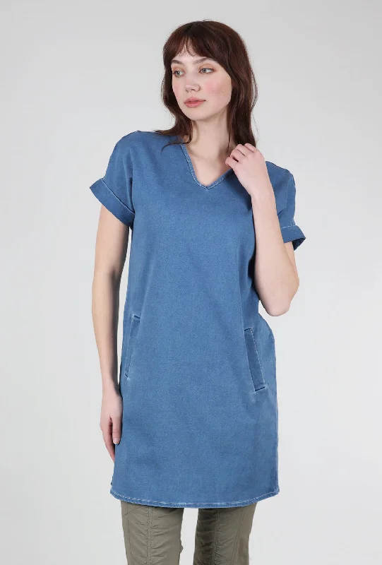 Lexi Denim Dress, Blue European