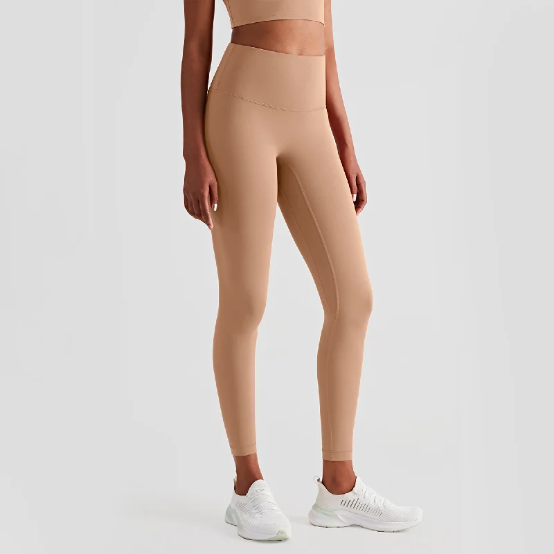 High Waist Bodybuilding Legging Monochromatic Office Style