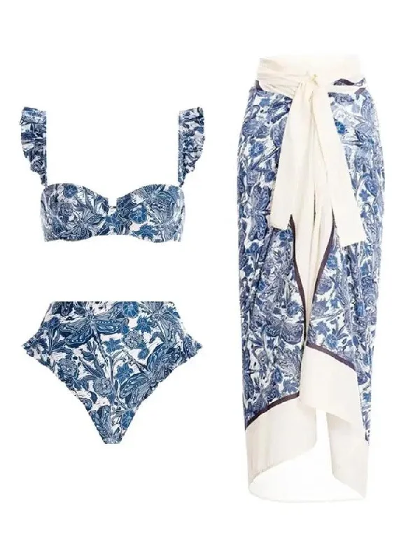 Mary Bikini with Sarong Cozy Women's Winter