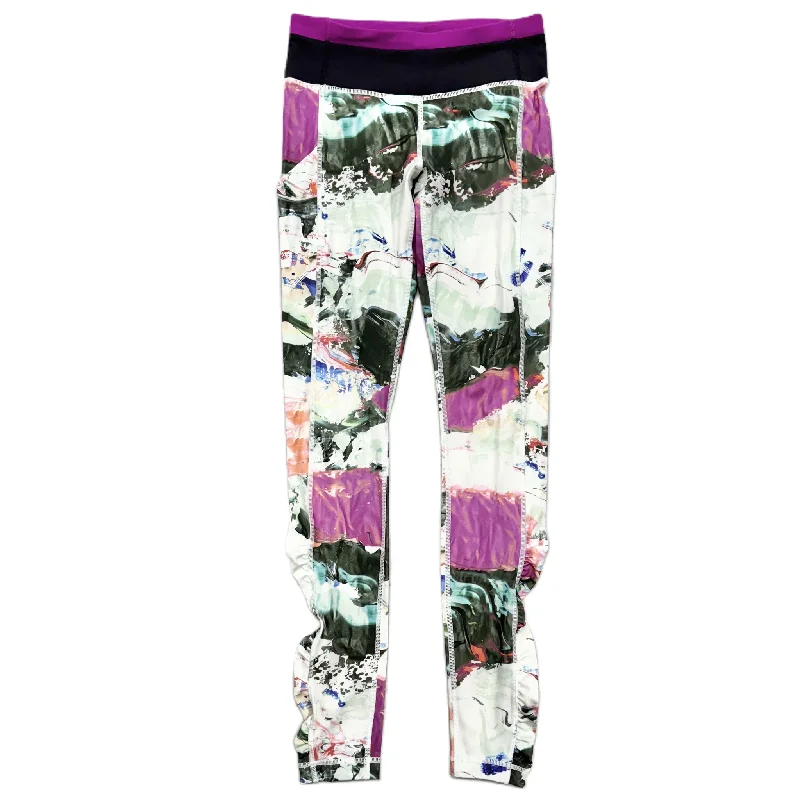 Athletic Leggings By Lululemon In Purple, Size: 4 European