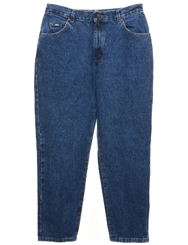 Medium Wash Tapered Lee Jeans - W30 L28 Adventure