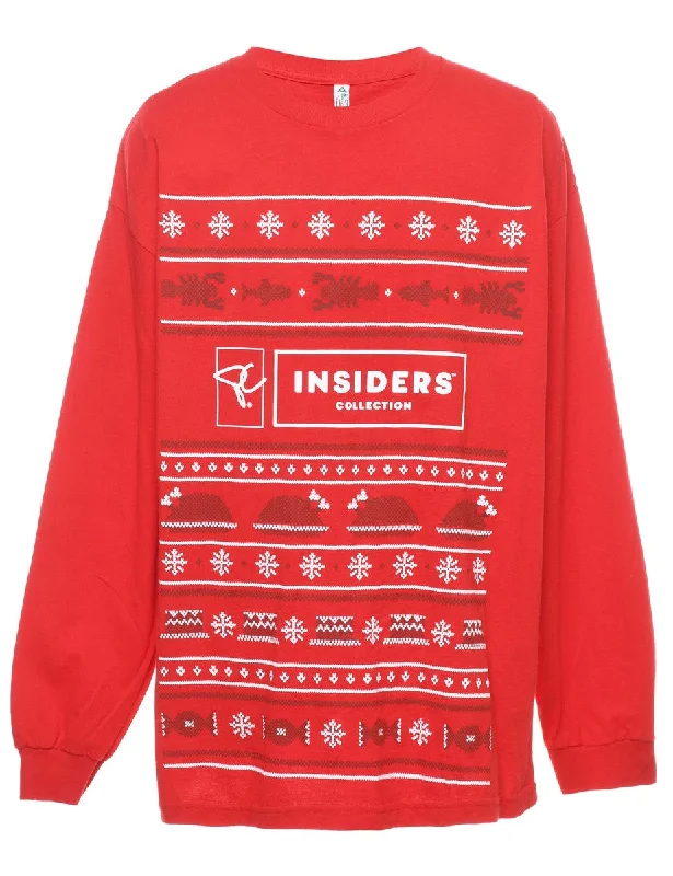 Festive Season Christmas Sweatshirt - XL Rugged Women's Outdoor 