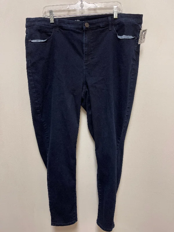 Jeans Skinny By Talbots In Blue Denim, Size: 20 Rugged Women's Outdoor 