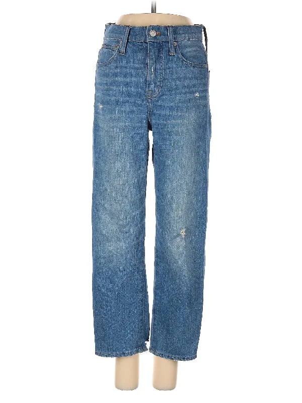 Mid-Rise Boyjeans Jeans in Medium Wash Relaxed Women's Beachy
