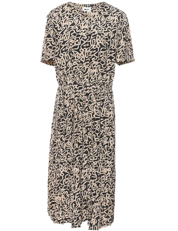 Black Dress - L Feminine Women's Style 