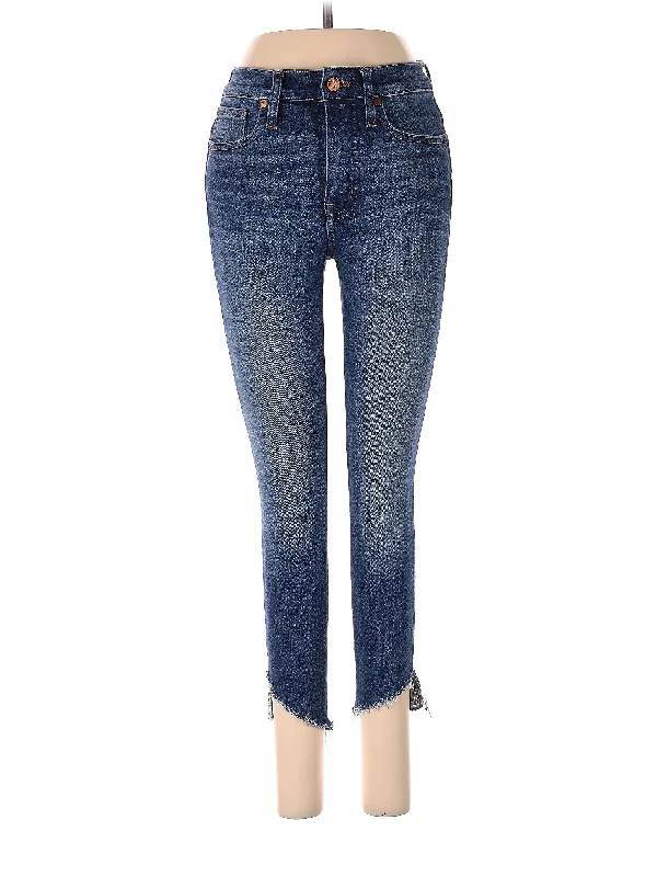 Mid-Rise Skinny Jeans in Dark Wash Australian Beach