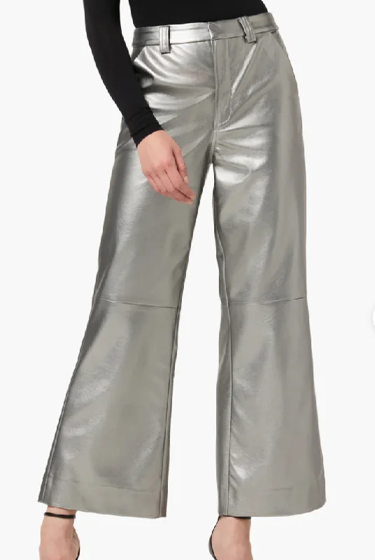 The Metallic Vegan Leather Pant by Joe's Jeans Dynamic Women's High - energy