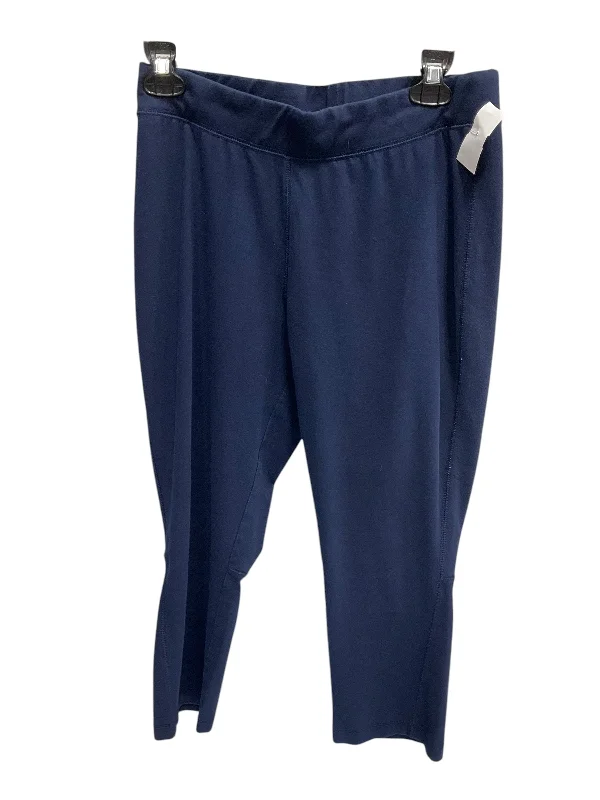Athletic Leggings By Talbots In Blue, Size: M performance