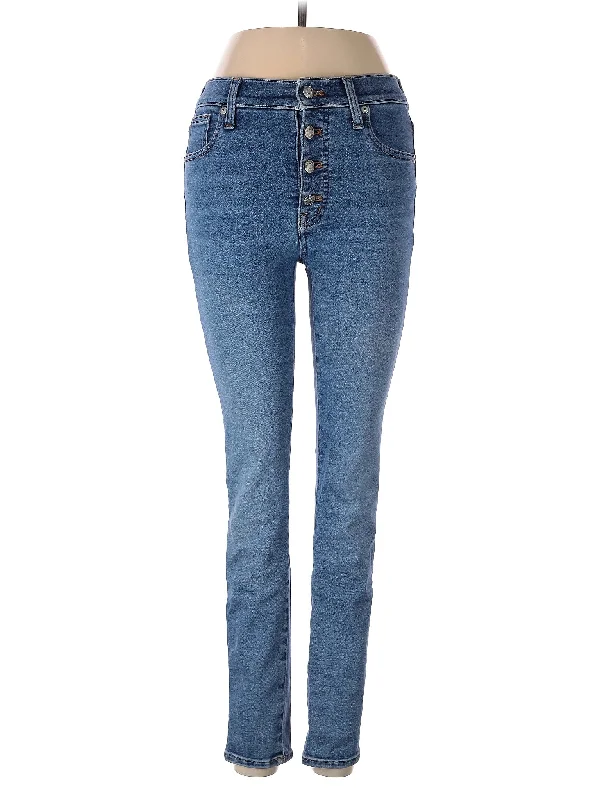 High-Rise Skinny Jeans in Medium Wash Modern Women's 