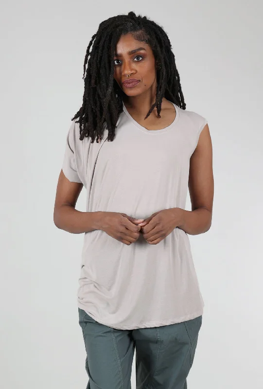 Konok Jersey Top, Beige Country