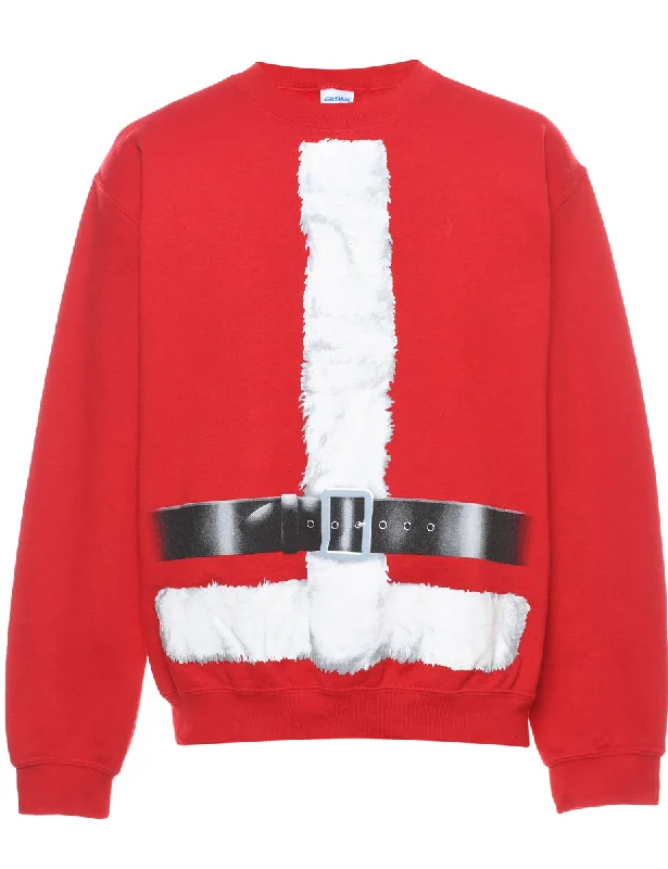 Festive Season Christmas Sweatshirt - S Cozy Women's Sherpa - lined