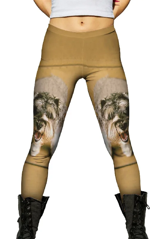 Mini Schnauzer Barking Earthy Women's Hemp - based
