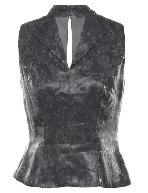 Sleeveless Evening Top - M Country