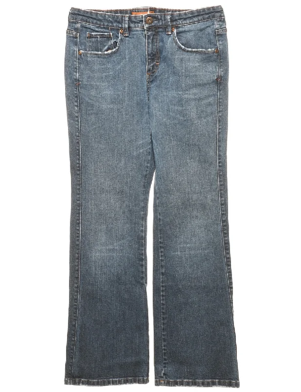 Boot Cut Lee Jeans - W32 L31 Artistic Women's Avant - 