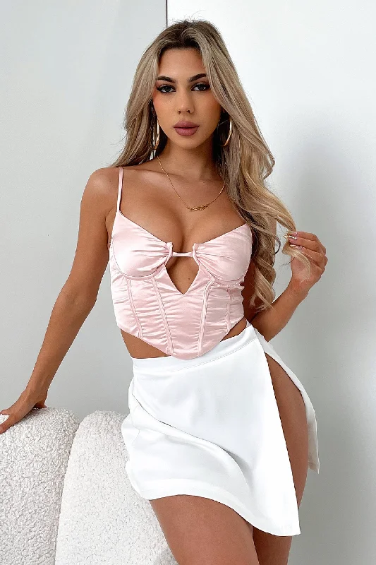 Amore Bustier - Baby pink Sleek Women's 