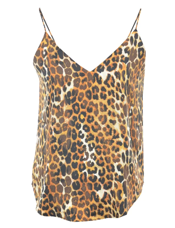 Leopard Print Camisole - XS Gym