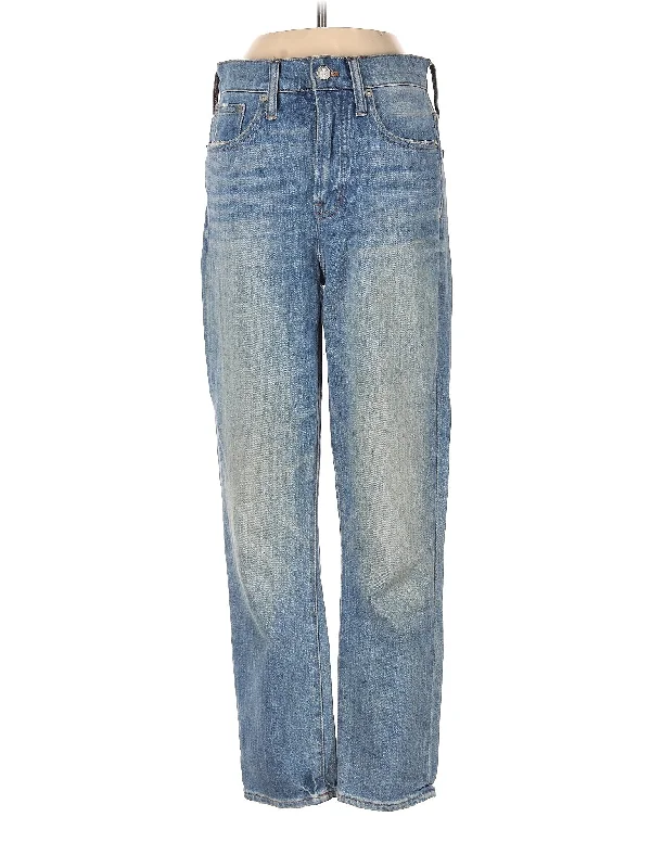 Low-Rise Boyjeans Jeans in Medium Wash Rugged Women's Outdoor 