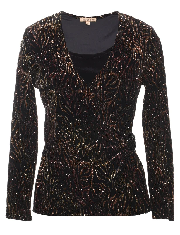 Notations Party Top - M French