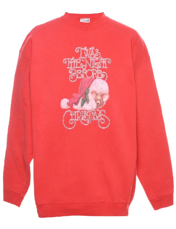 Festive Season Christmas Sweatshirt - XL Cashmere