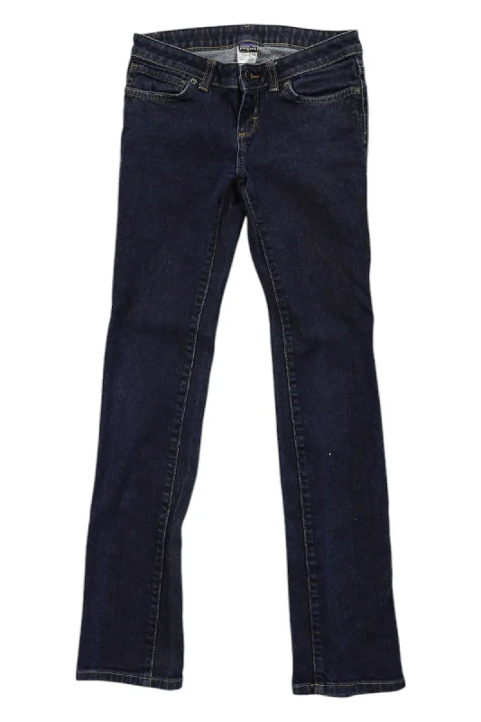 Womens Low-Rise Straight Jeans - 32" Youthful Women's Pop