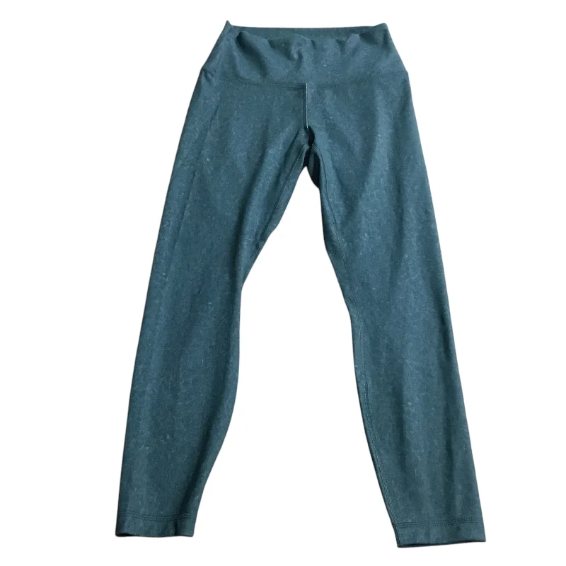 Athletic Leggings By 90 Degrees By Reflex In Teal, Size: M Artistic Women's Avant - 