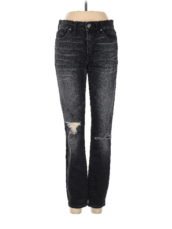 High-Rise Bootleg Jeans French