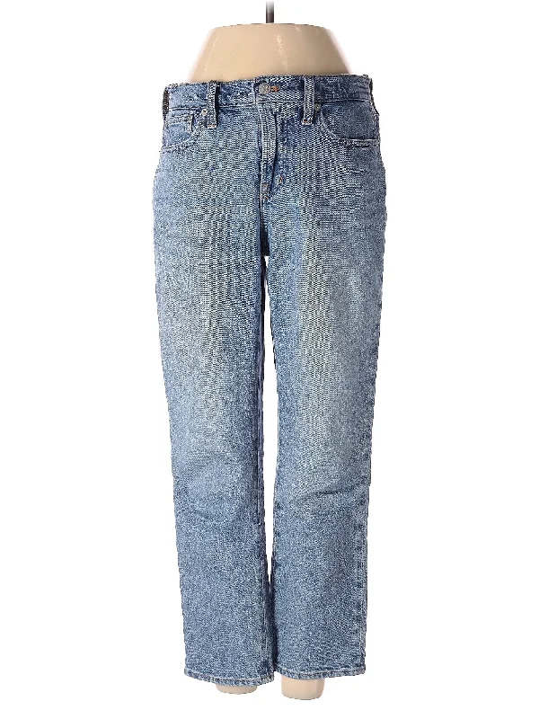 High-Rise Boyjeans Jeans in Light Wash Sporty Women's Athleisure 