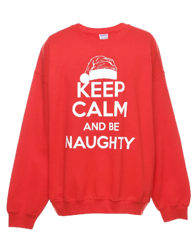 Festive Season Christmas Sweatshirt - XL Bold Women's Statement