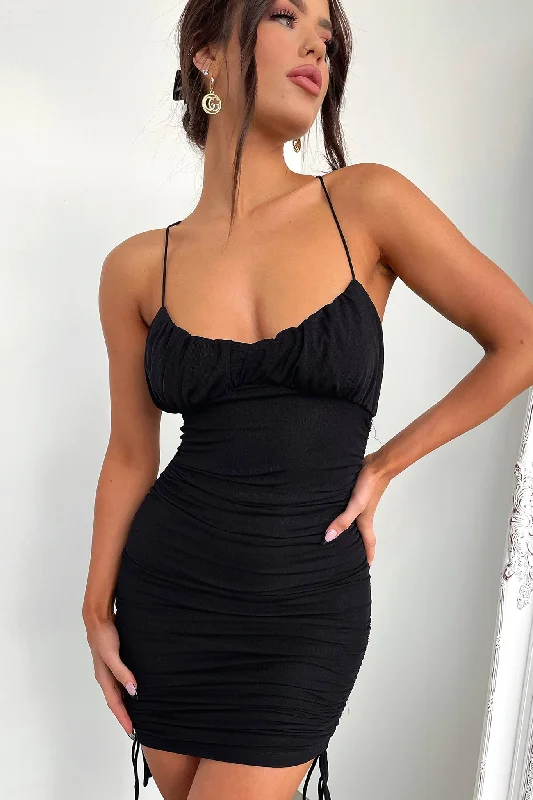 Kia Dress - Black Compression