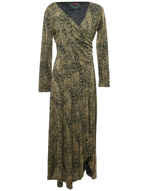 Abstract Pattern Dress - M Compression