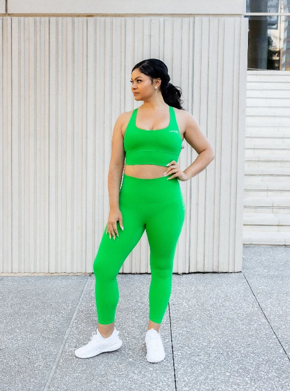Emerald Green Lux Hyperhue Leggings Traditional Women's Wool