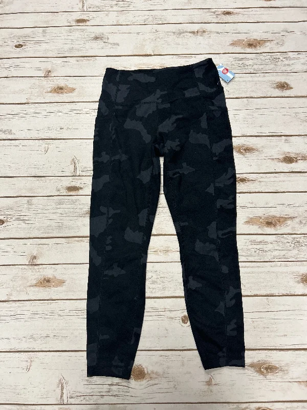 Athletic Leggings By Yogalicious In Camouflage Print, Size: M French