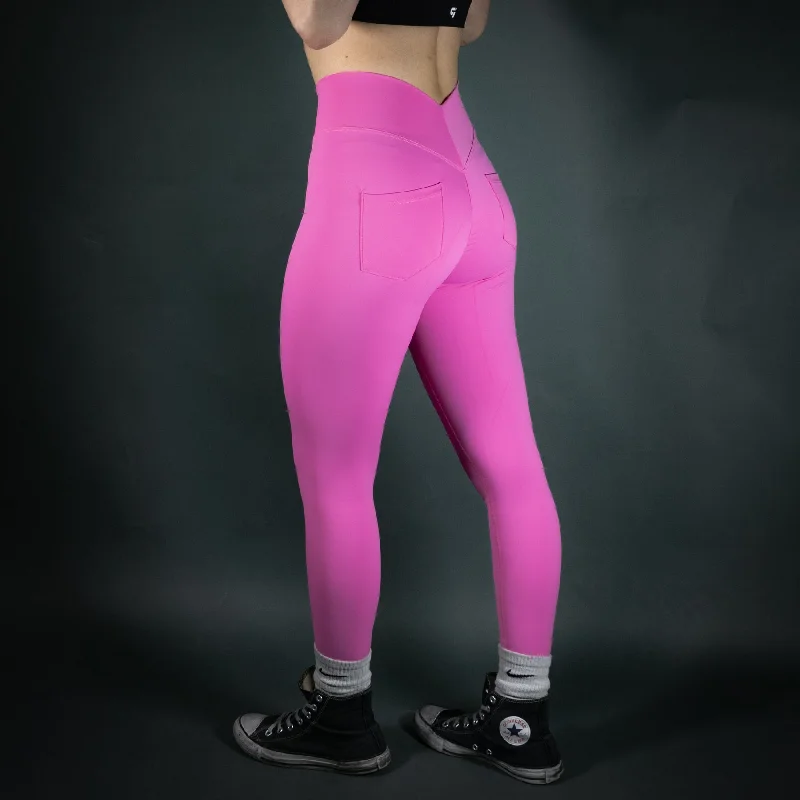 Reborn V - Waist Leggings | BubbleGum Sophisticated Women's Tailored