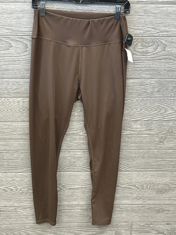 Athletic Leggings By Clothes Mentor In Brown, Size: Xl Relaxed Women's 
