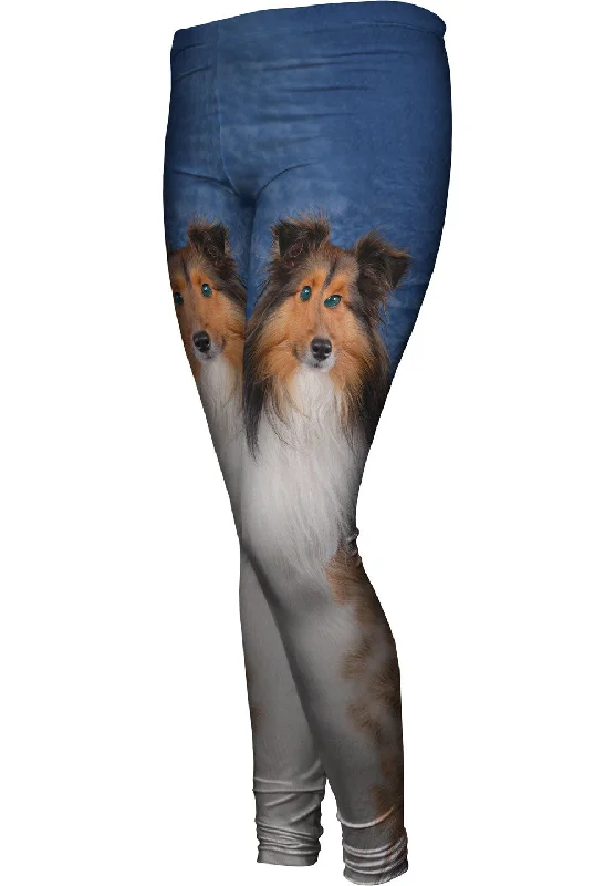 Sheltie With Green Eyes Modern Women's Tech