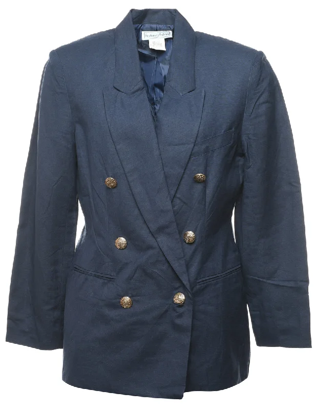 Navy Blazer - M Trendy Women's 