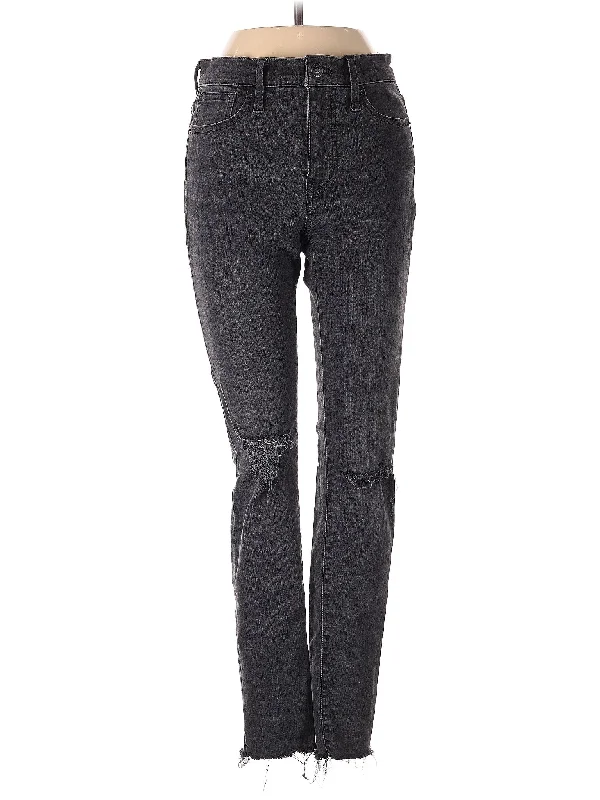 Mid-Rise Skinny Jeans Feminine Women's Soft 