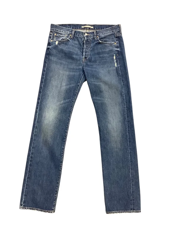 Jeans Straight By Vince In Blue Denim, Size: 16 performance