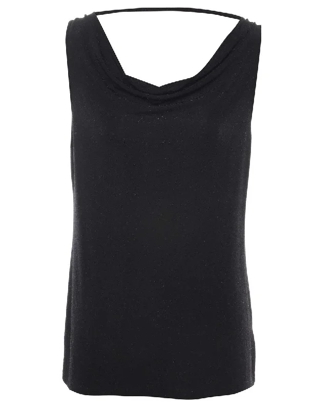 Lurex Evening Top - M Sustainable Organic