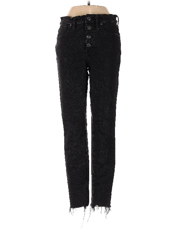 Low-Rise Straight-leg Jeans in Dark Wash Earthy Women's Hemp - based