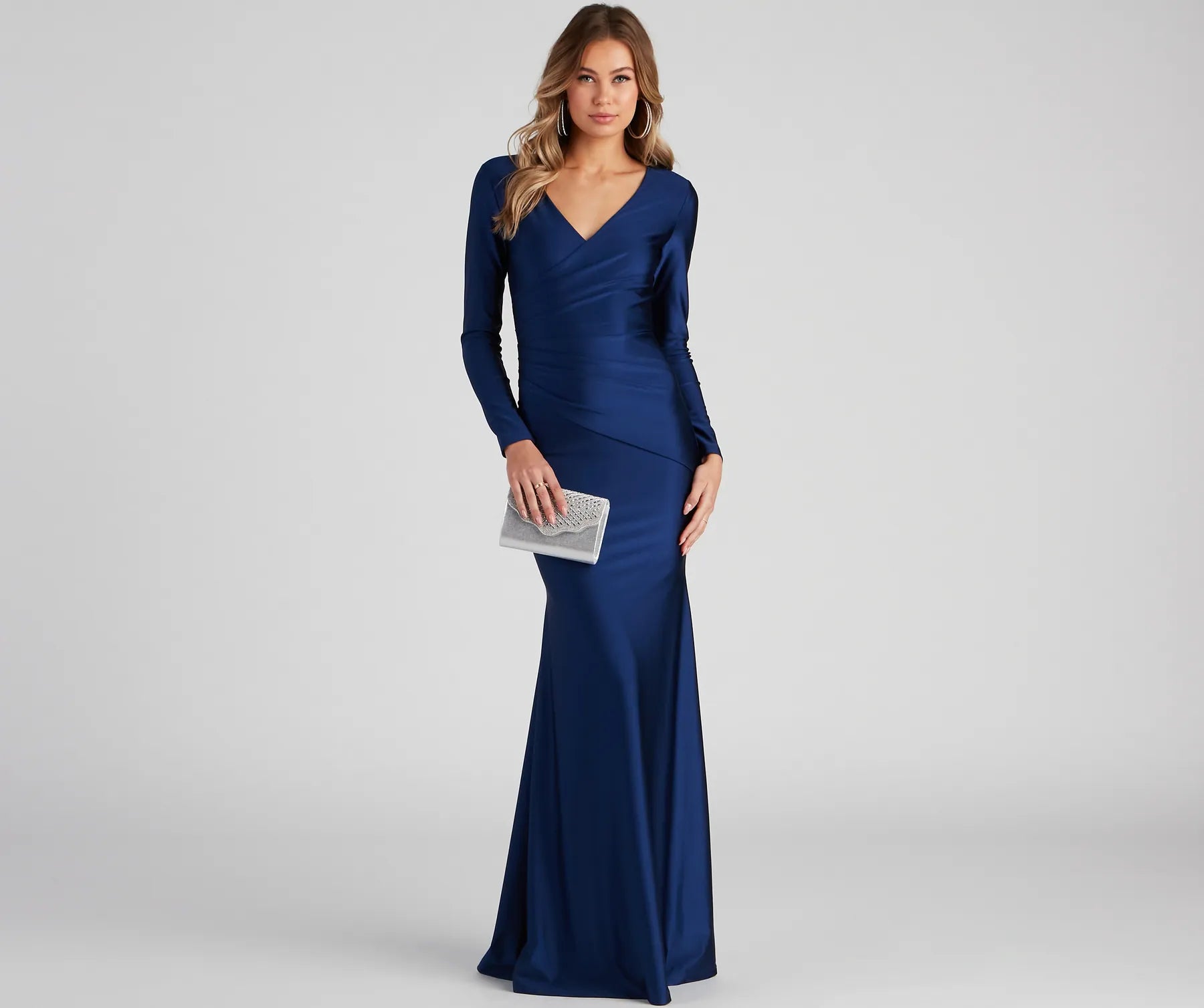 Amelia Long Sleeve Mermaid Dress Refined Women's Classic 