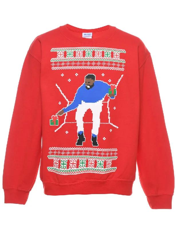 Festive Season Christmas Sweatshirt - S Tough Women's Military - inspired