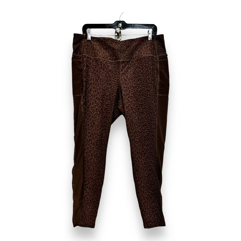 Athletic Leggings By Torrid In Animal Print, Size: 2x Practical Women's Quick - dry