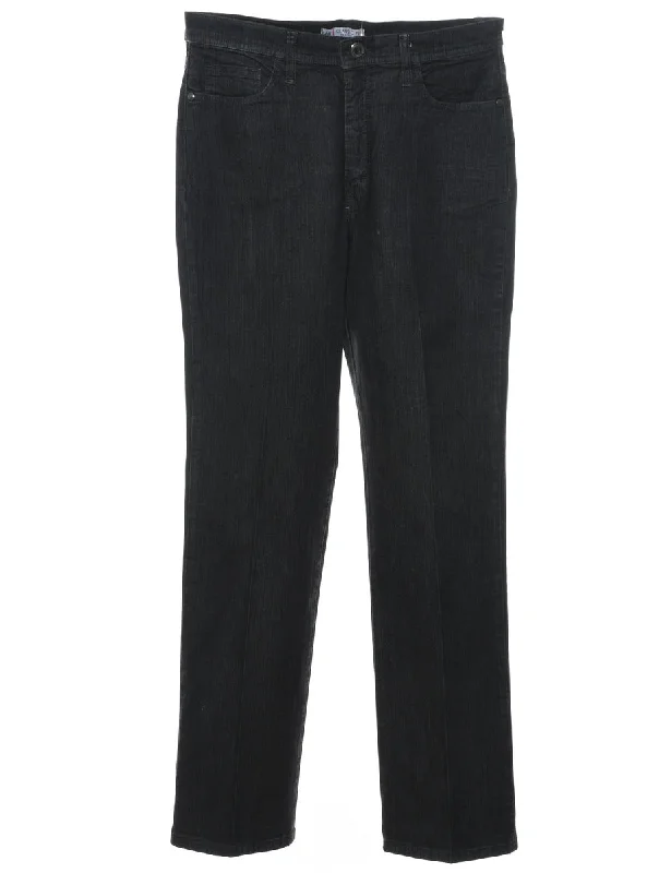 Black Lee Jeans - W33 L32 Minimalist Women's Casual